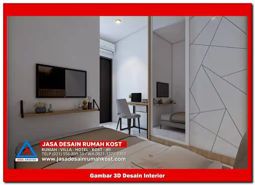 Jasa Desain Rumah Kost di Jatiwarna Bekasi