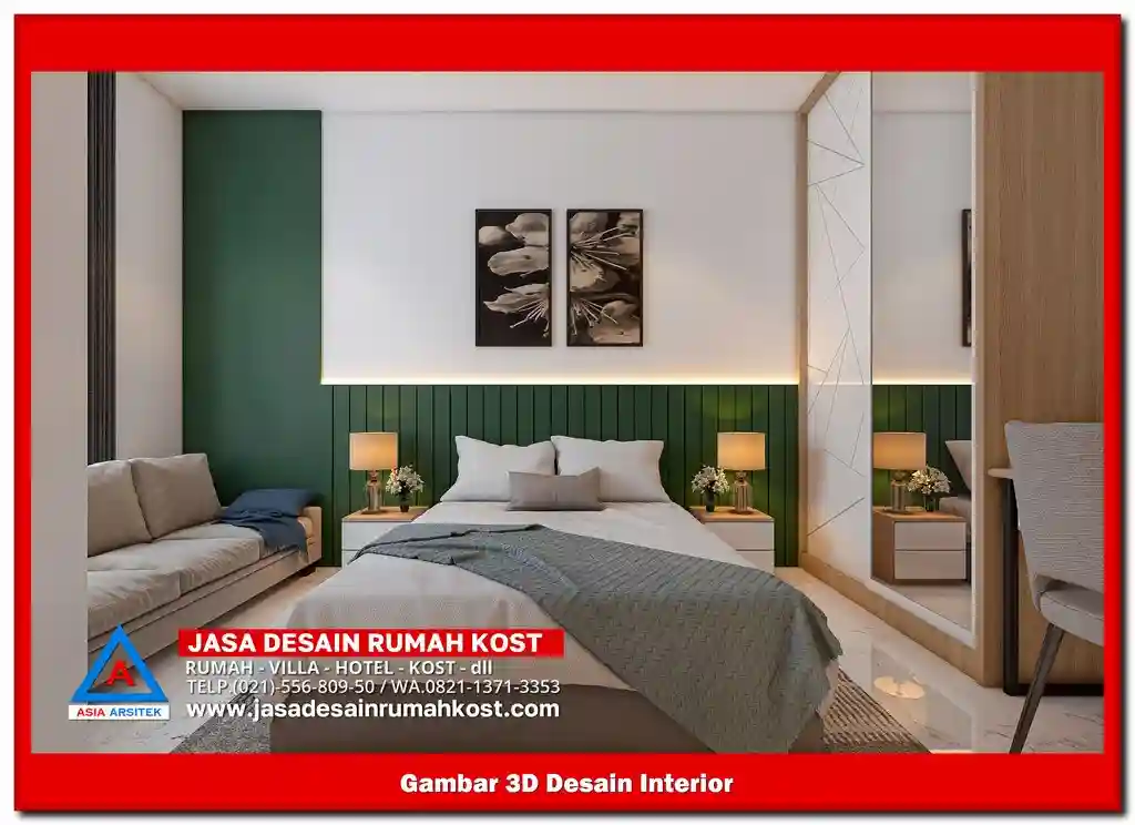 Jasa Desain Rumah Kost di Jatiwarna Bekasi