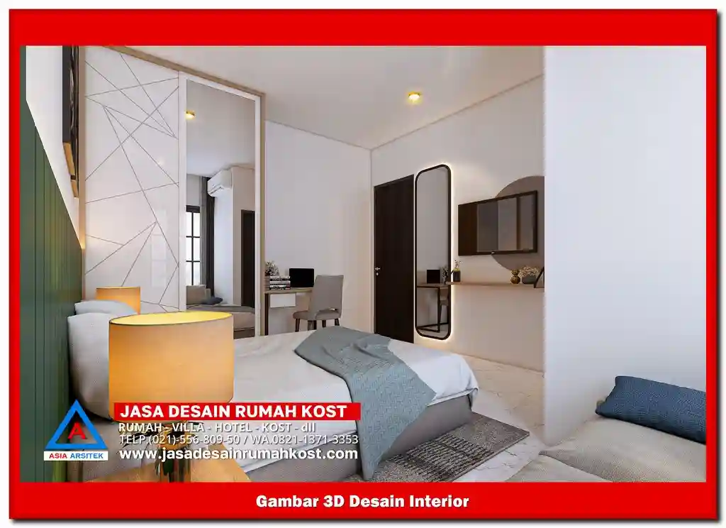 Jasa Desain Rumah Kost di Jatiwarna Bekasi