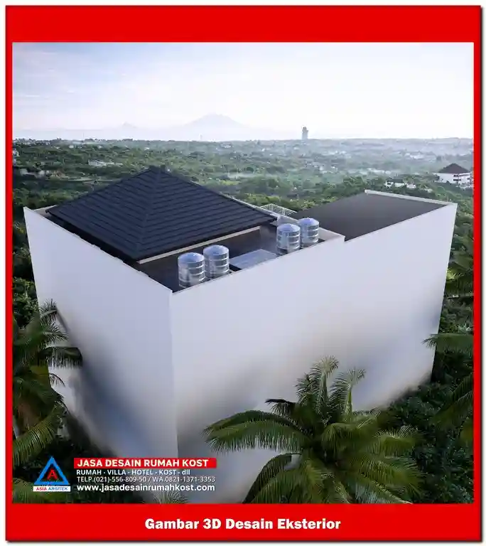 Jasa Desain Rumah Kost di Kaliabang Tengah Bekasi