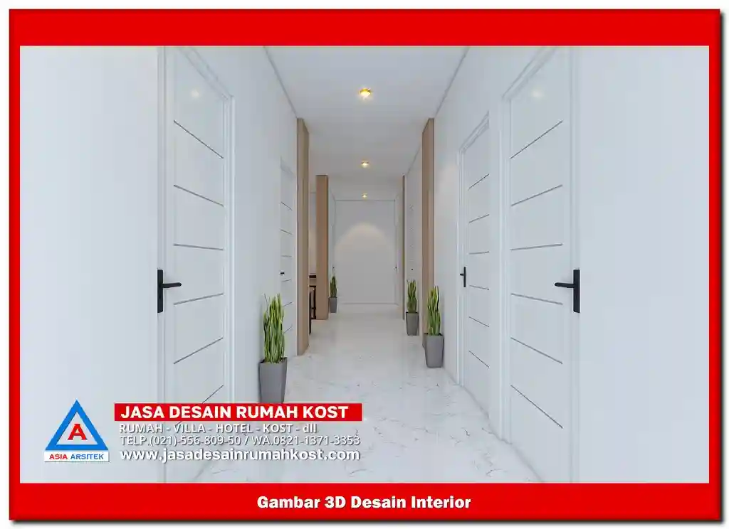 Jasa Desain Rumah Kost di Kaliabang Tengah Bekasi