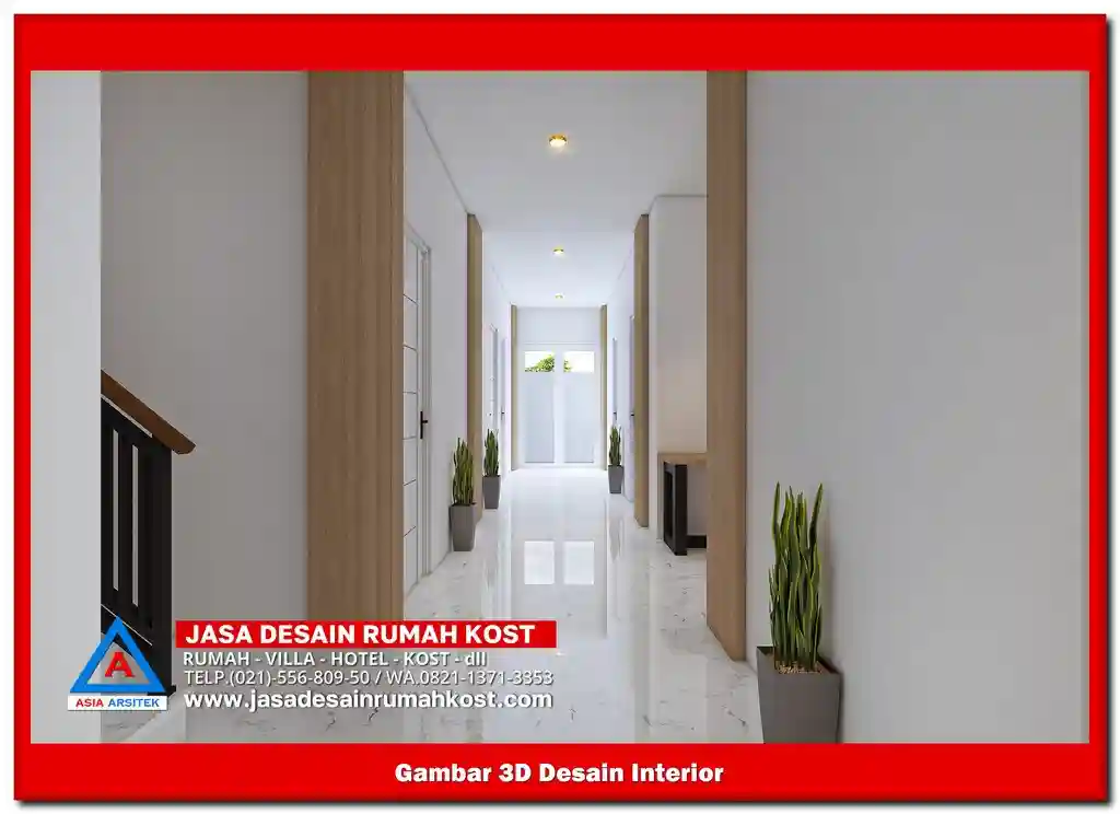 Jasa Desain Rumah Kost di Kaliabang Tengah Bekasi