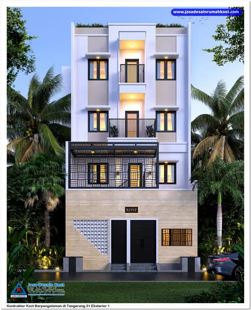 Kontraktor Kost Berpengalaman di Tangerang