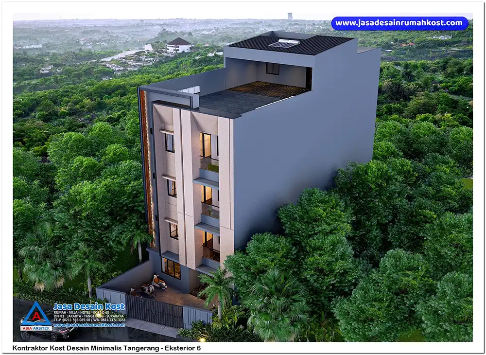 Kontraktor Kost Desain Minimalis Tangerang