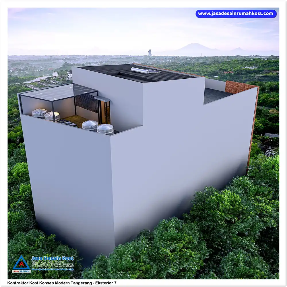 Kontraktor Kost Konsep Modern Tangerang