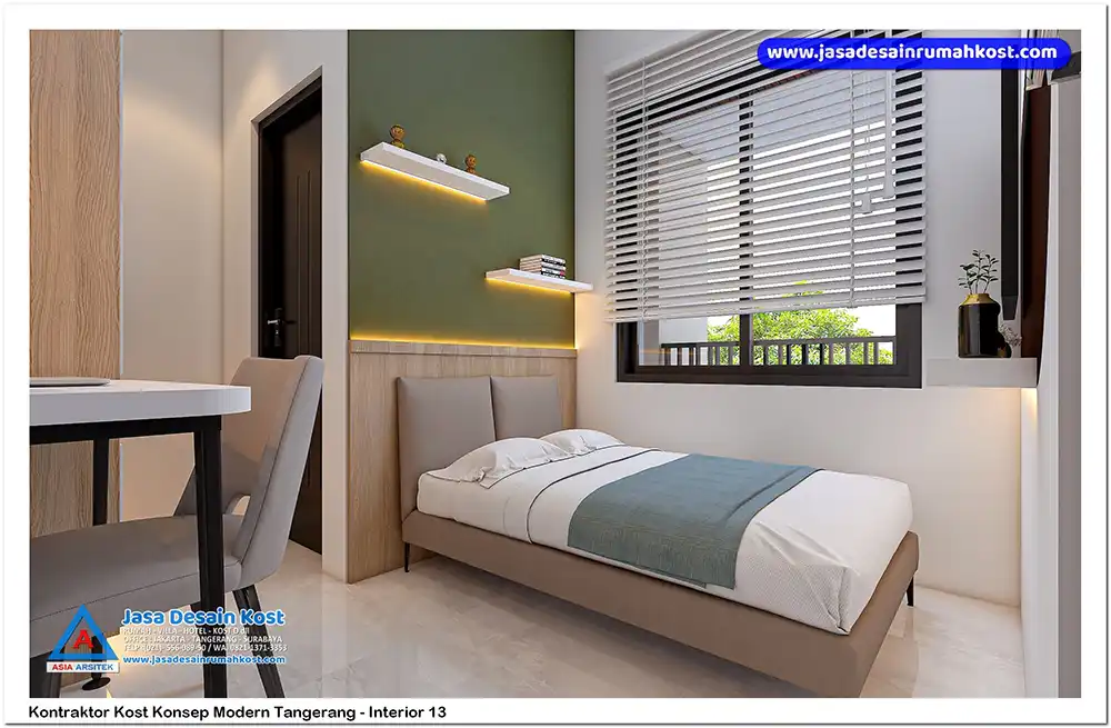 Kontraktor Kost Konsep Modern Tangerang