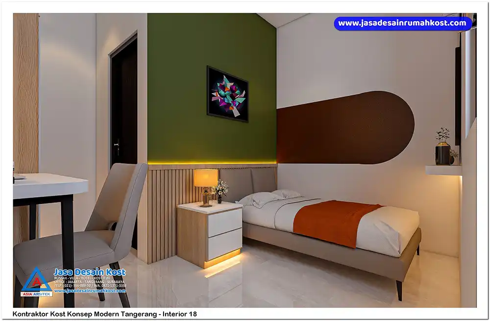 Kontraktor Kost Konsep Modern Tangerang
