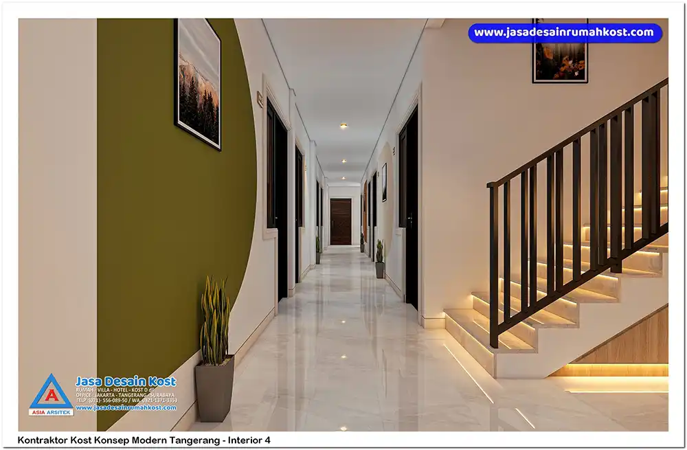 Kontraktor Kost Konsep Modern Tangerang