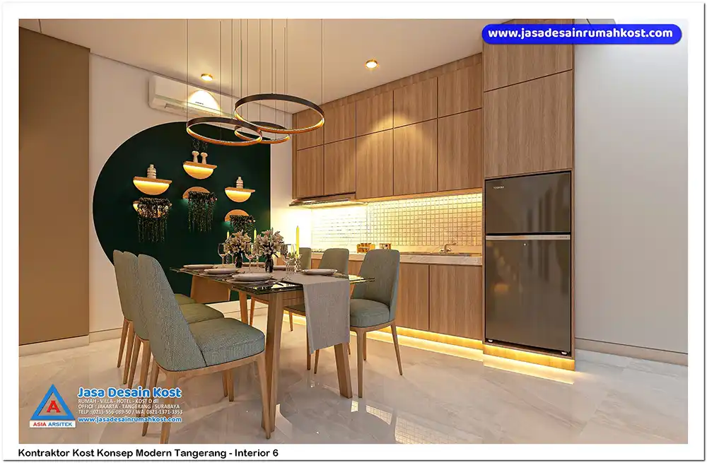 Kontraktor Kost Konsep Modern Tangerang