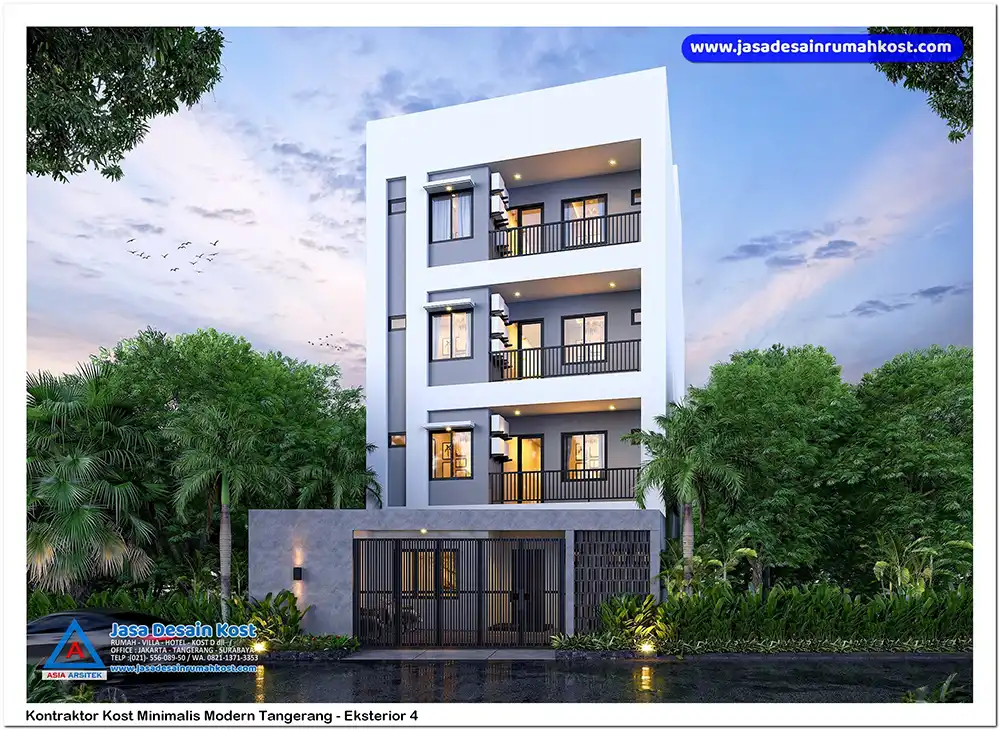 Kontraktor Kost Minimalis Modern Tangerang