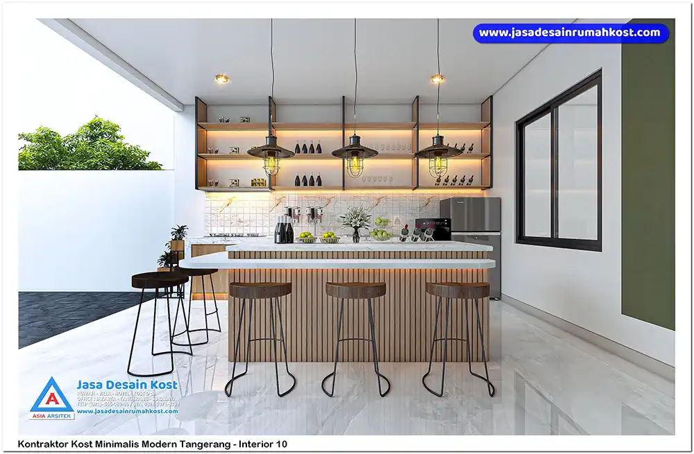 Kontraktor Kost Minimalis Modern Tangerang