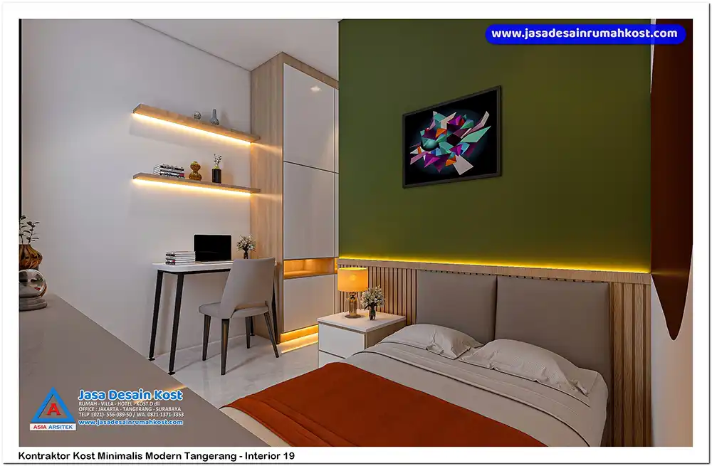 Kontraktor Kost Minimalis Modern Tangerang
