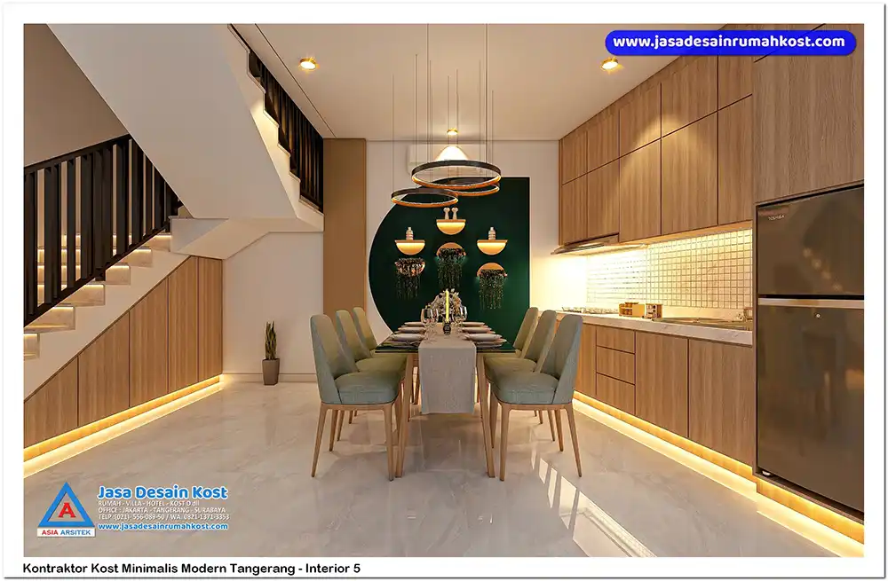 Kontraktor Kost Minimalis Modern Tangerang