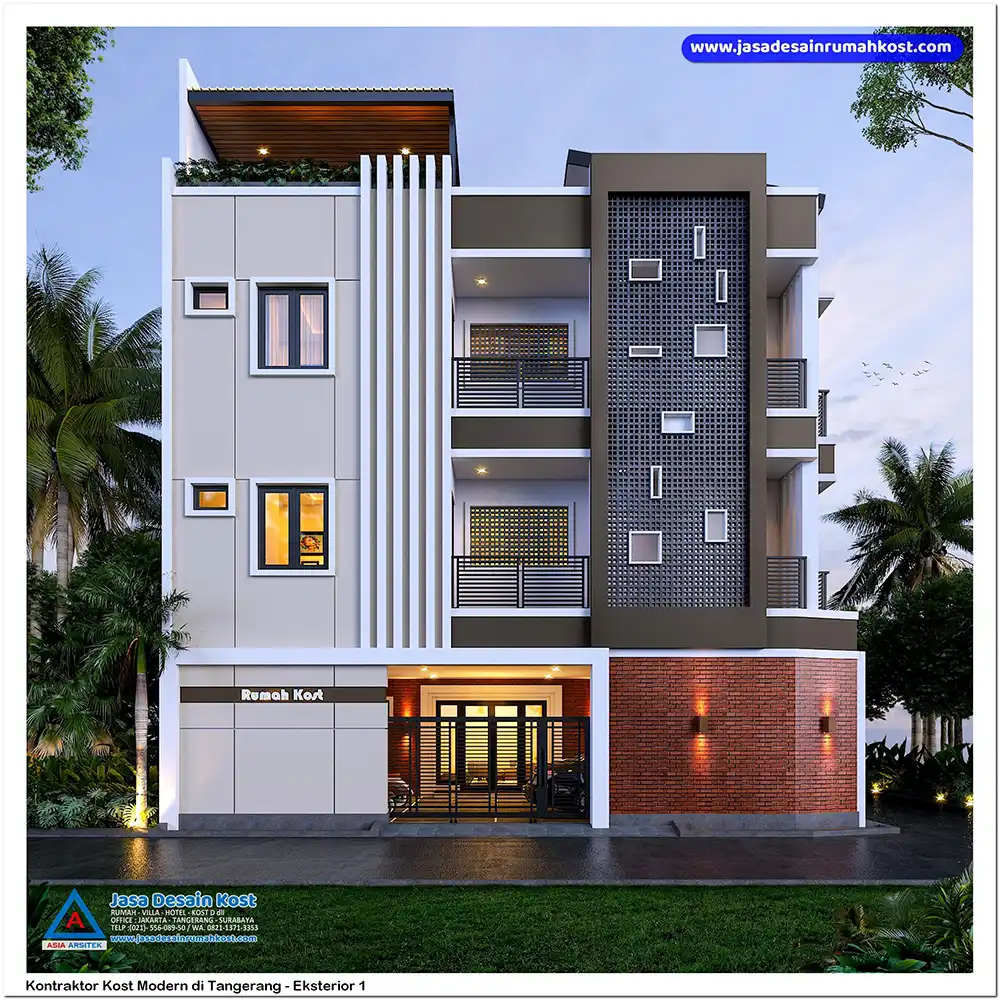 Kontraktor Kost Modern di Tangerang