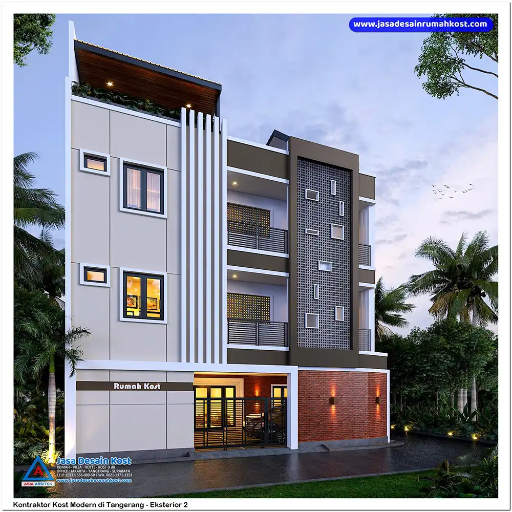 Kontraktor Kost Modern di Tangerang