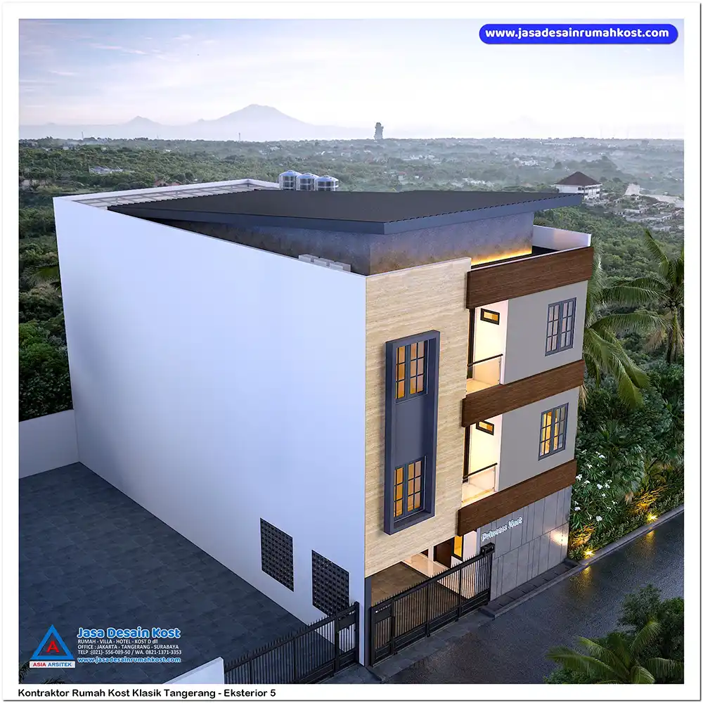 Kontraktor Rumah Kost Klasik Tangerang