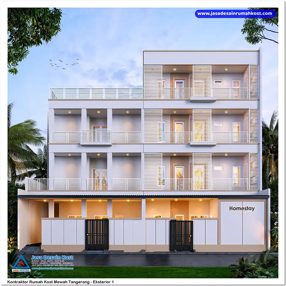Kontraktor Rumah Kost Mewah Tangerang