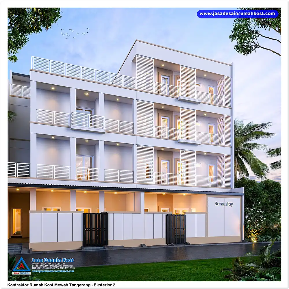 Kontraktor Rumah Kost Mewah Tangerang