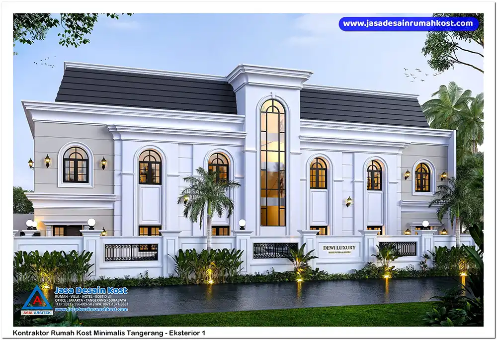 Kontraktor Rumah Kost Minimalis Tangerang