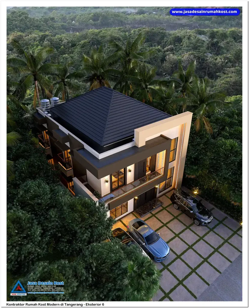 Kontraktor Rumah Kost Modern di Tangerang