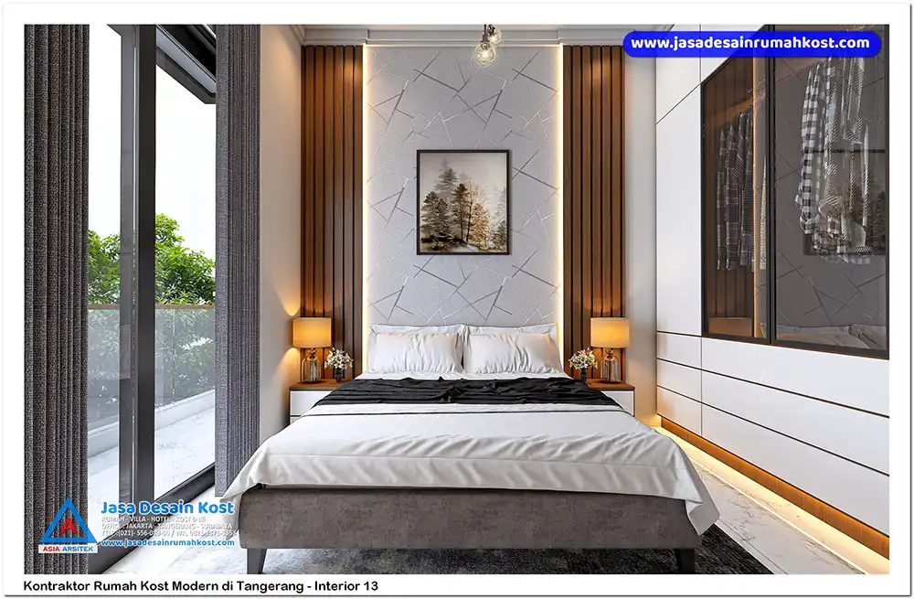 Kontraktor Rumah Kost Modern di Tangerang