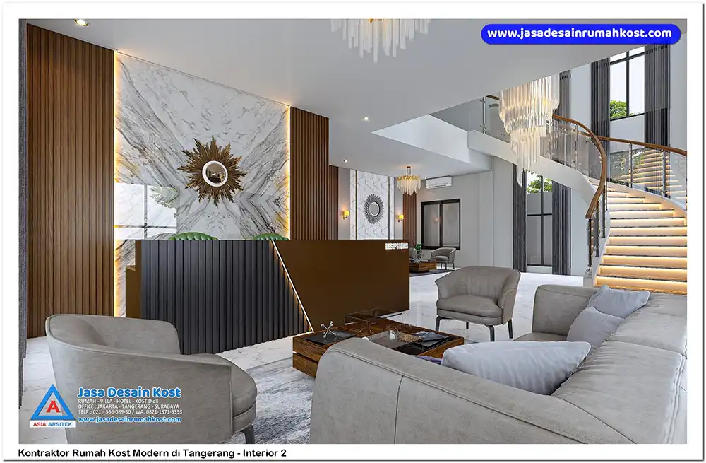 Kontraktor Rumah Kost Modern di Tangerang