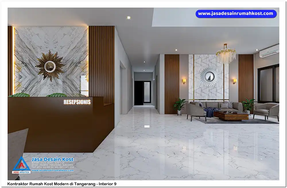 Kontraktor Rumah Kost Modern di Tangerang