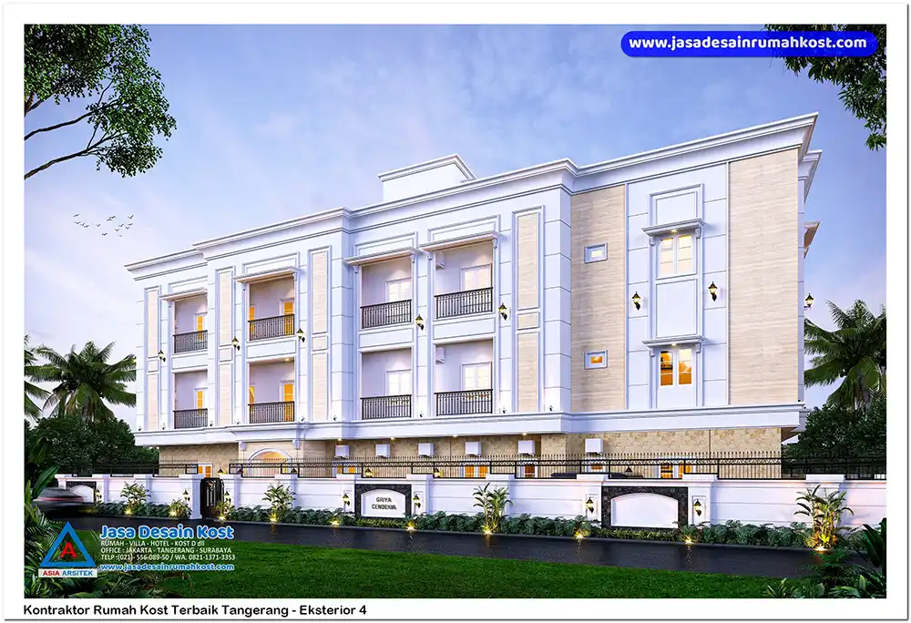 Kontraktor Rumah Kost Terbaik Tangerang