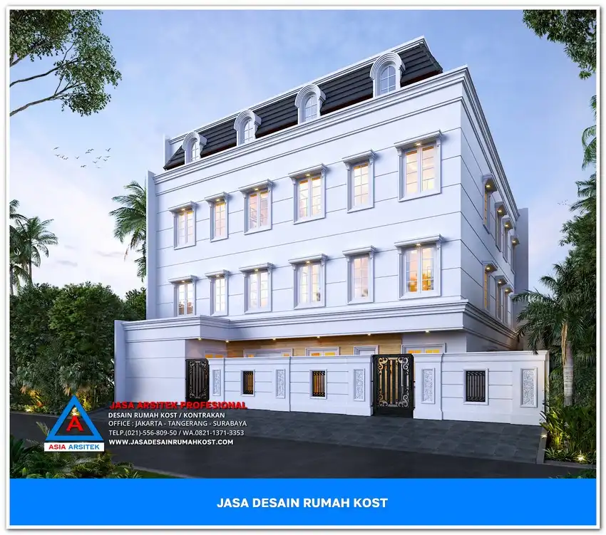 fasad Tips Desain Rumah Kost Agar Menarik di Depok