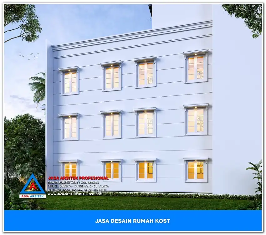 samping kanan Tips Desain Rumah Kost Agar Menarik di Depok
