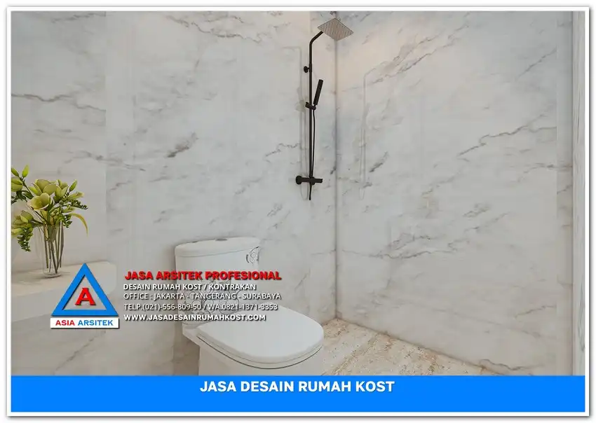 kamar mandi Tips Desain Rumah Kost Agar Menarik di Depok