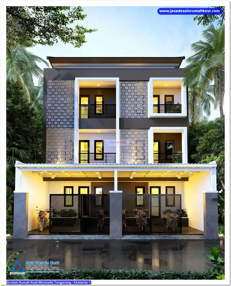 Arsitek Rumah Kost Minimalis Tangerang