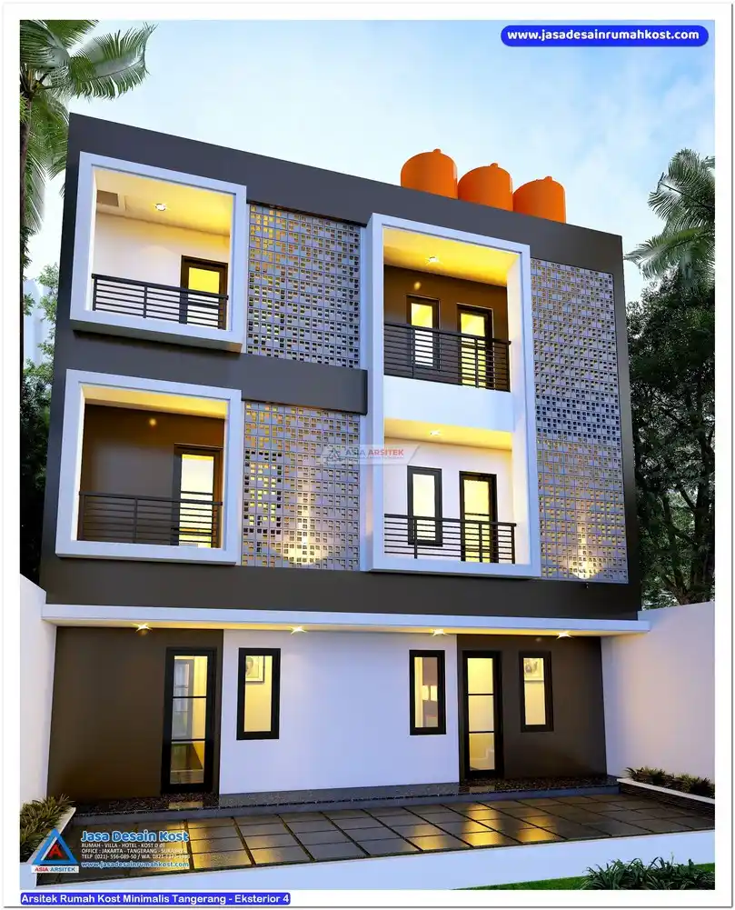 Arsitek Rumah Kost Minimalis Tangerang