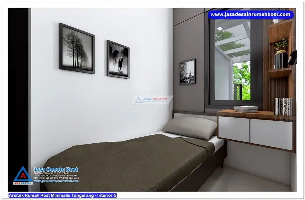 Arsitek Rumah Kost Minimalis Tangerang