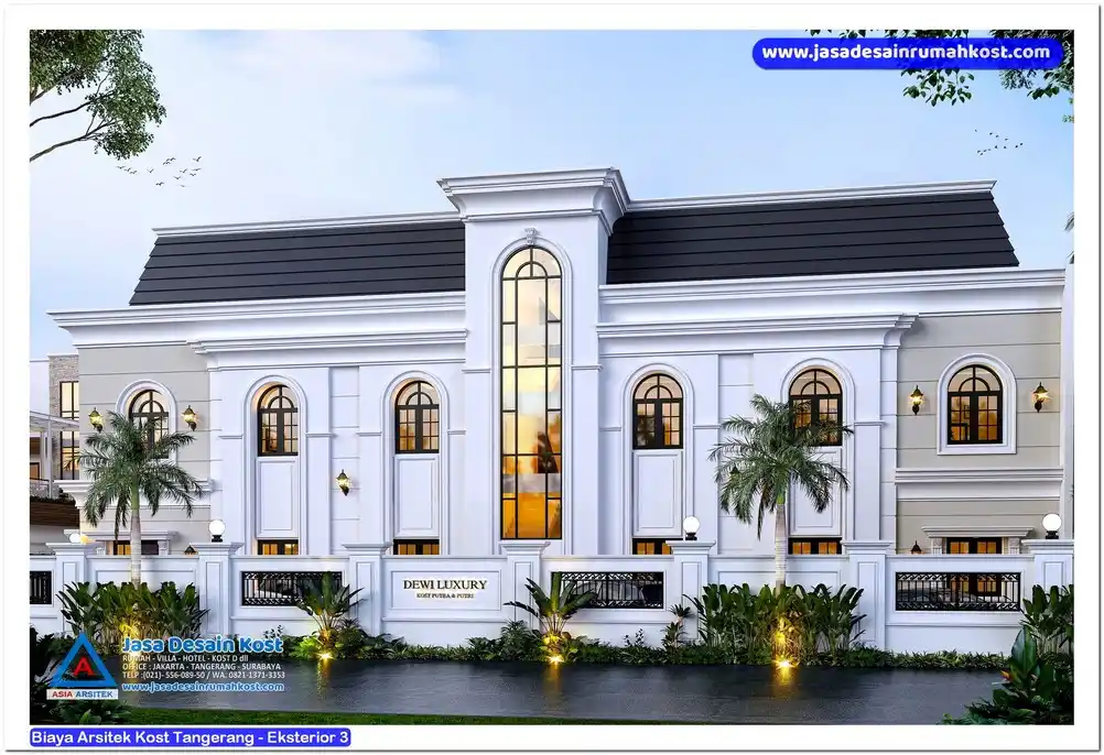 Biaya Arsitek Kost Tangerang