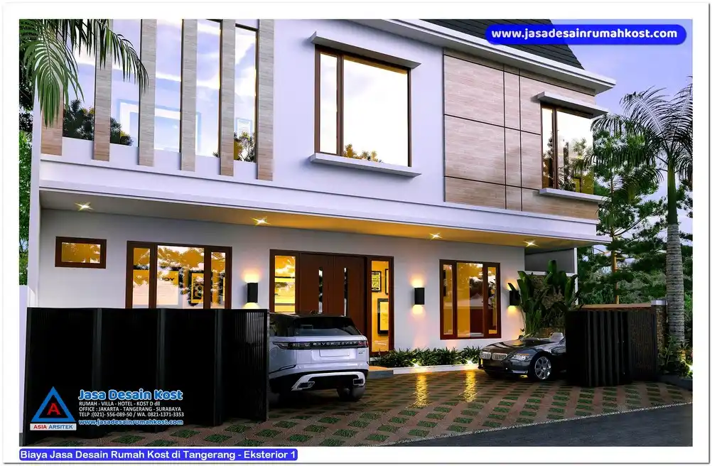 Biaya Jasa Desain Rumah Kost di Tangerang