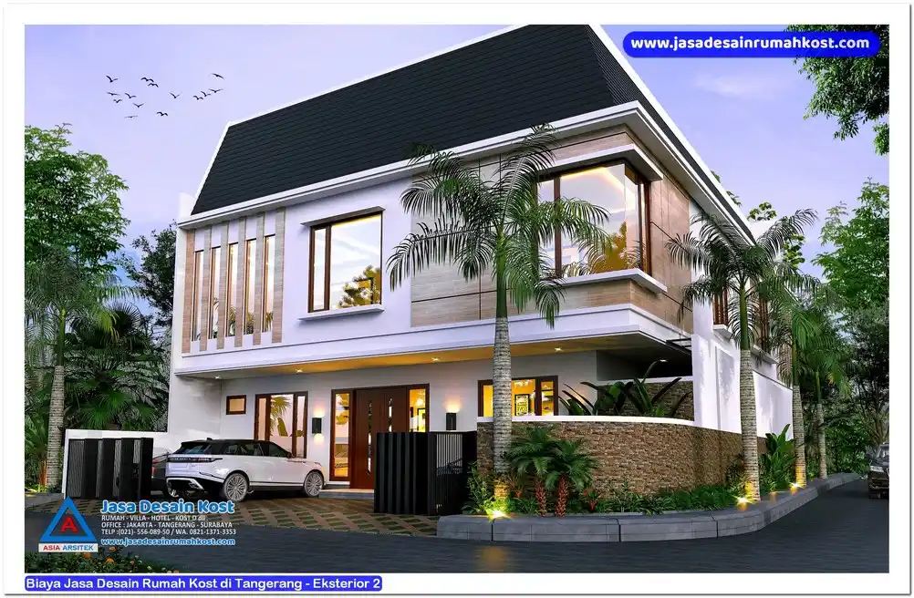 Biaya Jasa Desain Rumah Kost di Tangerang