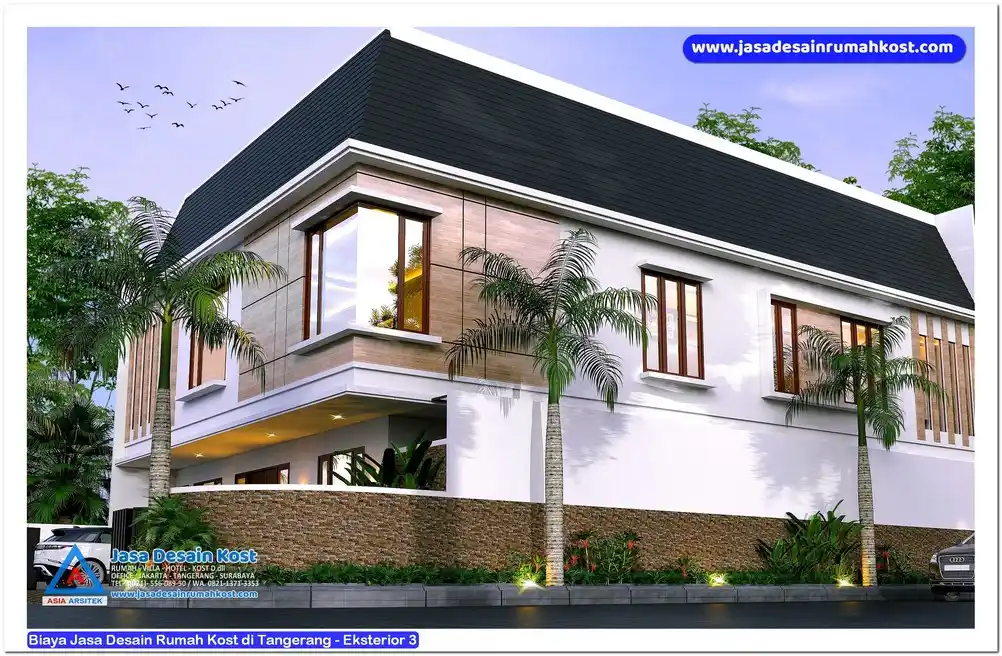 Biaya Jasa Desain Rumah Kost di Tangerang