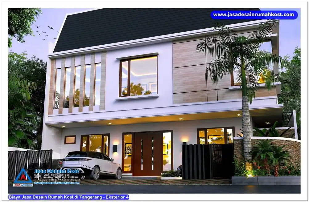 Biaya Jasa Desain Rumah Kost di Tangerang