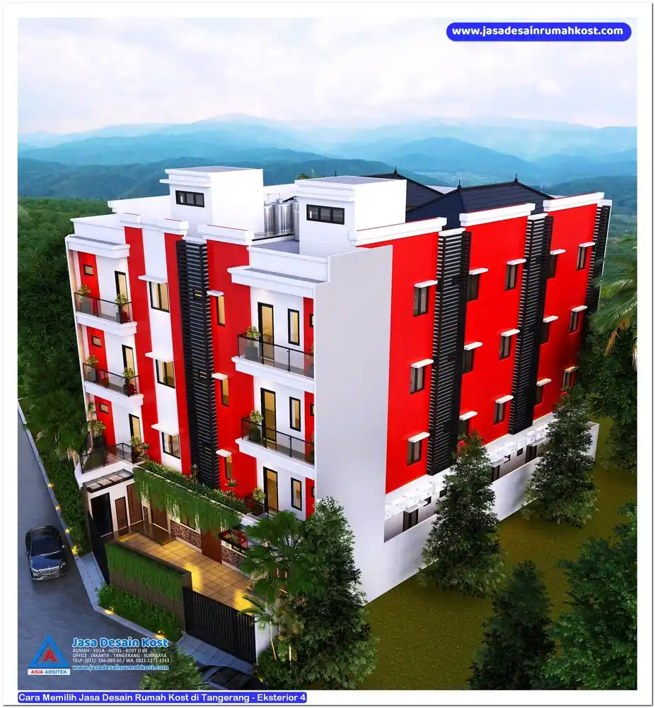 Cara Memilih Jasa Desain Rumah Kost di Tangerang