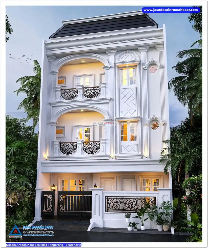 Desain Arsitek Kost Eksklusif Tangerang