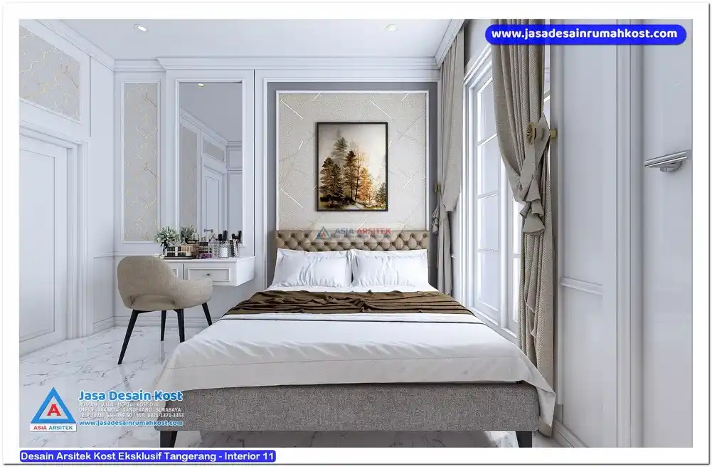 Desain Arsitek Kost Eksklusif Tangerang