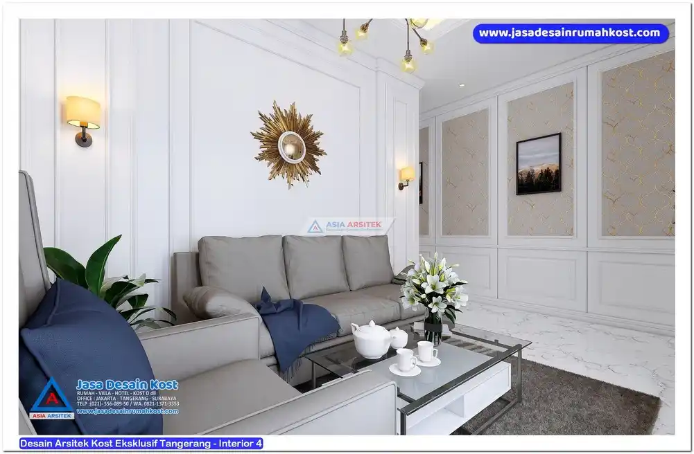 Desain Arsitek Kost Eksklusif Tangerang