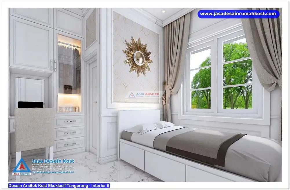 Desain Arsitek Kost Eksklusif Tangerang