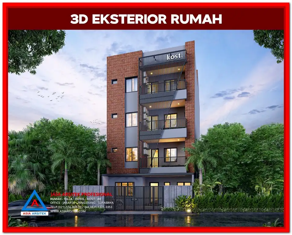 Desain Kost Anggaran Terbatas Di Bekasi – Konsep desain kost minimalis modern dengan tata ruang efisien, cocok untuk investasi di Bekasi dengan anggaran terbatas.