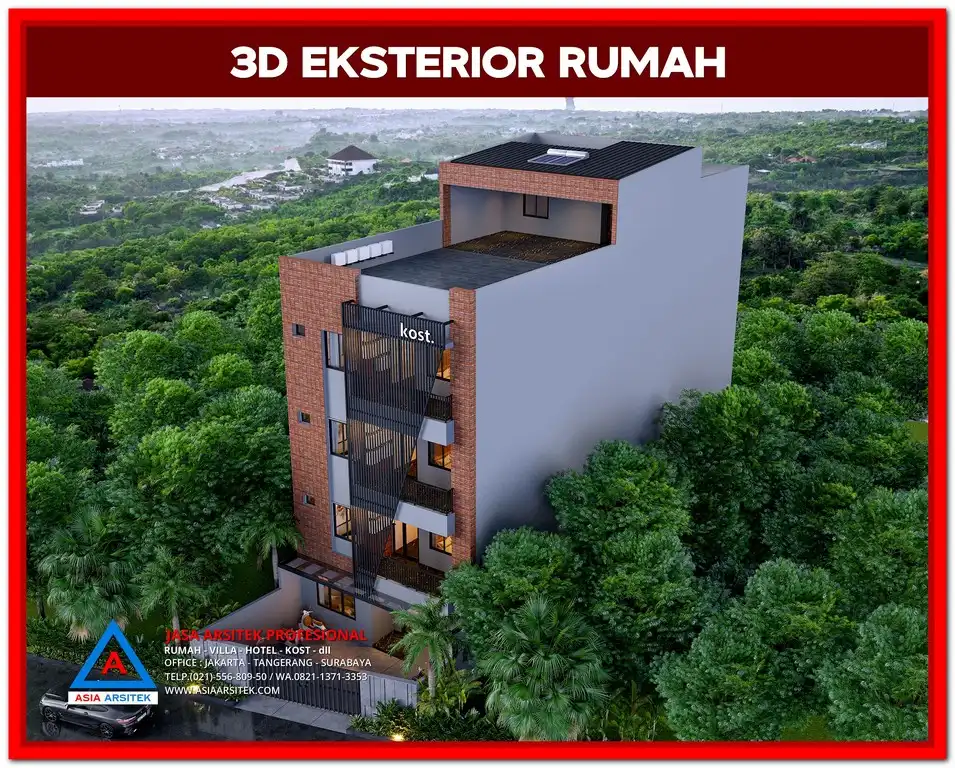 Desain Kost Anggaran Terbatas Di Bekasi – Konsep desain kost minimalis modern dengan tata ruang efisien, cocok untuk investasi di Bekasi dengan anggaran terbatas.