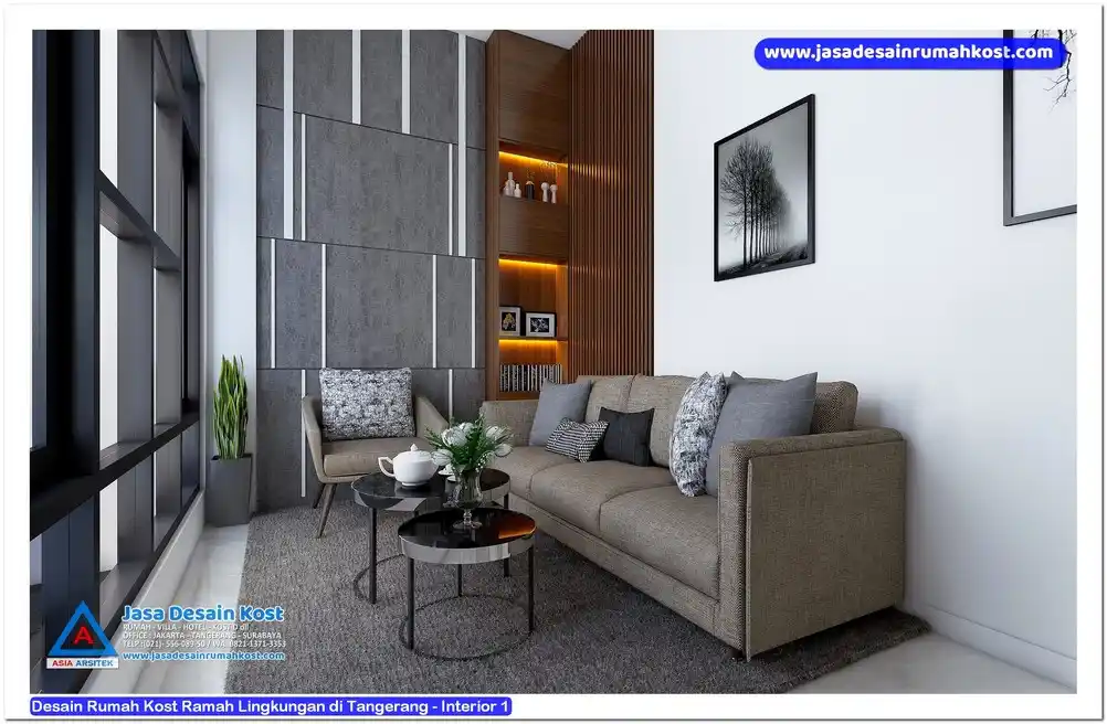 Desain Rumah Kost Ramah Lingkungan di Tangerang