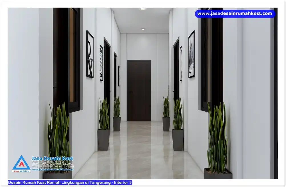 Desain Rumah Kost Ramah Lingkungan di Tangerang