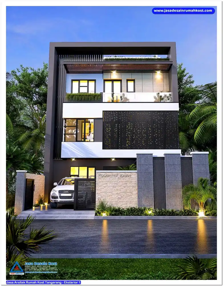 Jasa Arsitek Rumah Kost Tangerang