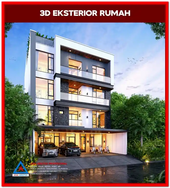 Jasa Desain Kost Eksklusif Di Harapan Indah Bekasi – Desain bangunan kost eksklusif dengan tampilan modern, tata ruang optimal, dan fasilitas lengkap yang cocok untuk hunian sewa premium di kawasan strategis